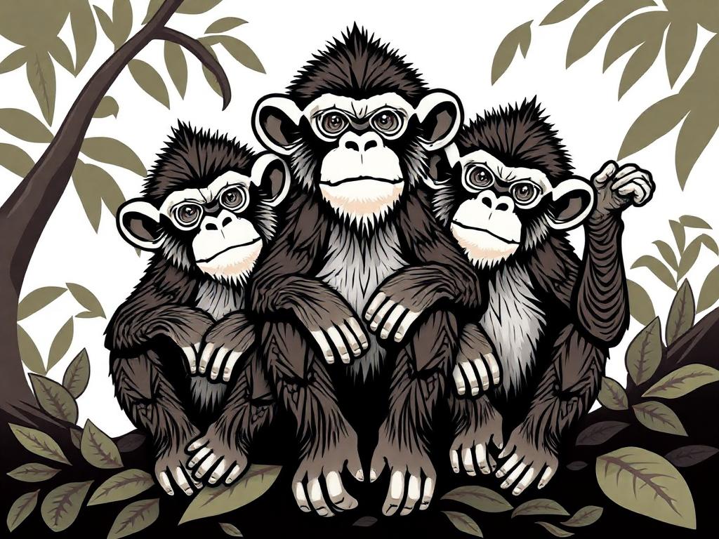 3Monkies Tribal.